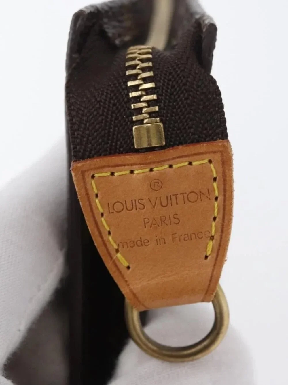 LOUIS VUITTON Monogram Bucket PM Accessory Pouch LV Auth 172466